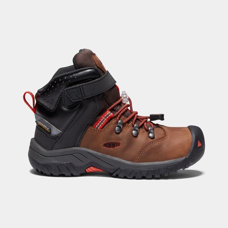 Buy Keen Torino II Waterproof Kids Snow Boots Brown/Black (2710-APYZC)